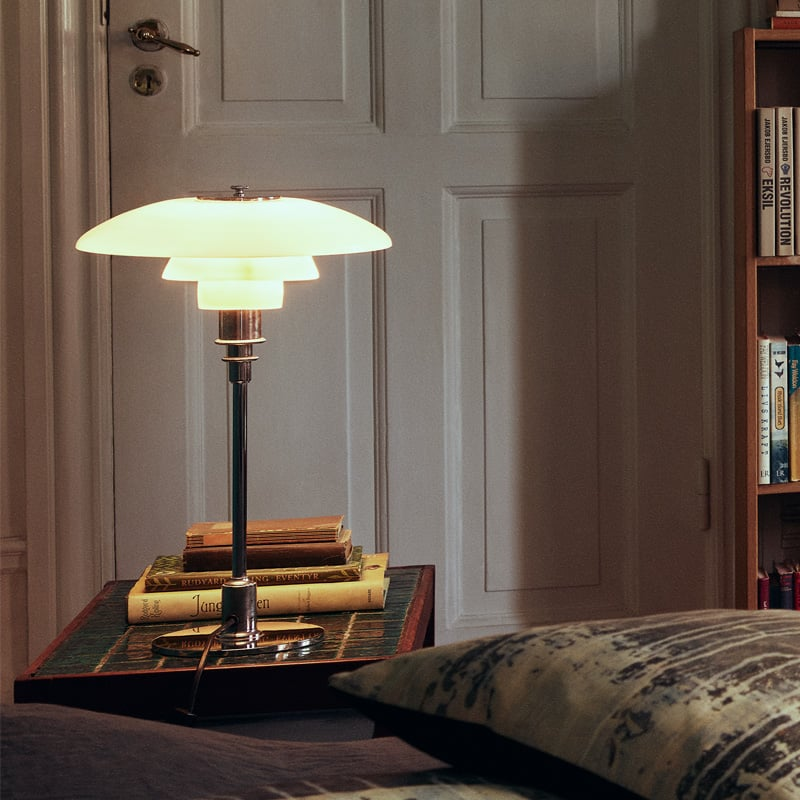 Vintage Style Glass Desk Lamp