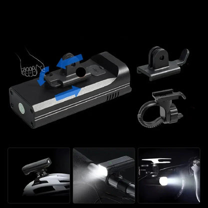 Bright Road Bike Light 5000 Lumen USB Rechargeable