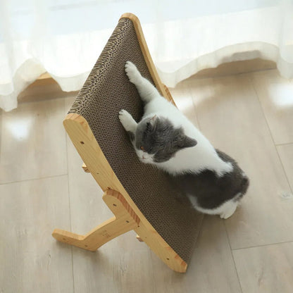 Comfy Kitty Scratching Post Bed