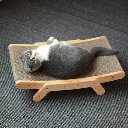 Comfy Kitty Scratching Post Bed