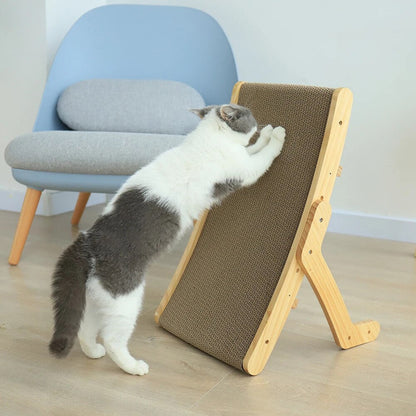 Comfy Kitty Scratching Post Bed