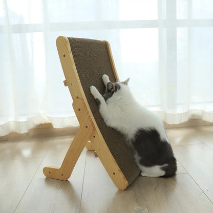 Comfy Kitty Scratching Post Bed