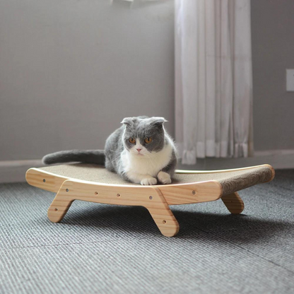 Comfy Kitty Scratching Post Bed - Befez