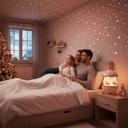 Colorful Night Light Projector with Music and Sounds