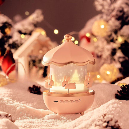 Colorful Night Light Projector with Music and Sounds