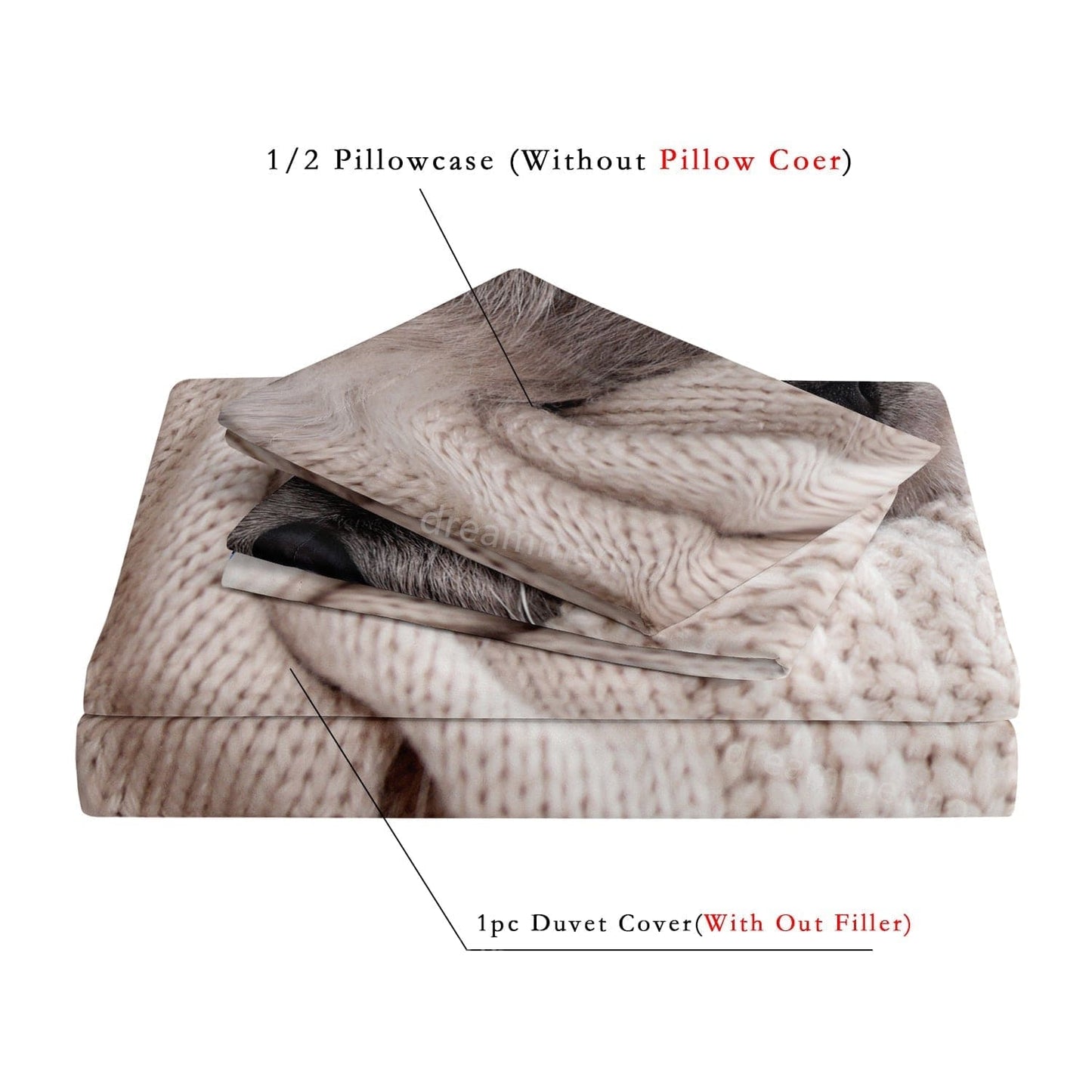 Soft Vintage Duvet Cover Set - Breathable & Allergy Friendly
