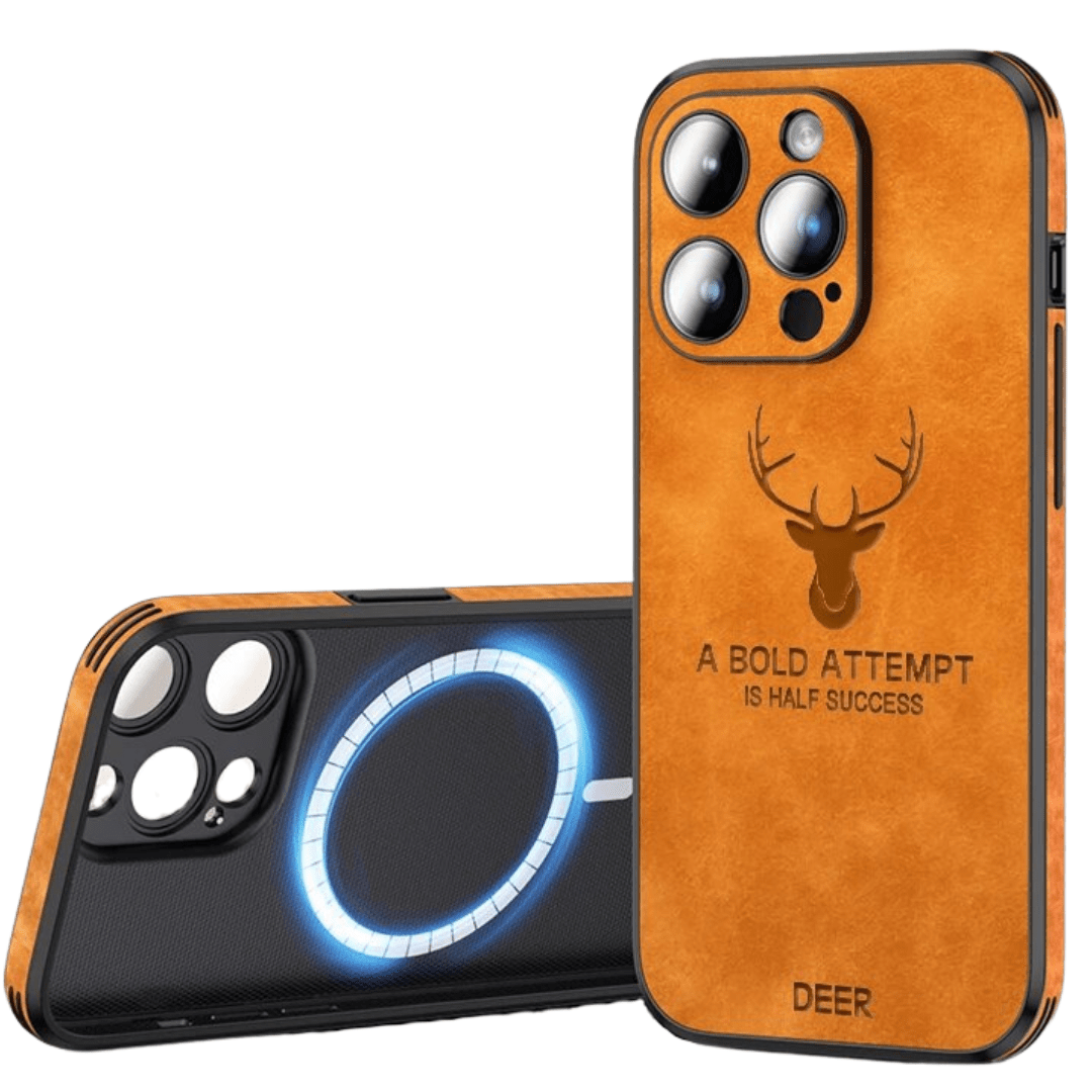 Premium Leather iPhone Case with Impact Protection