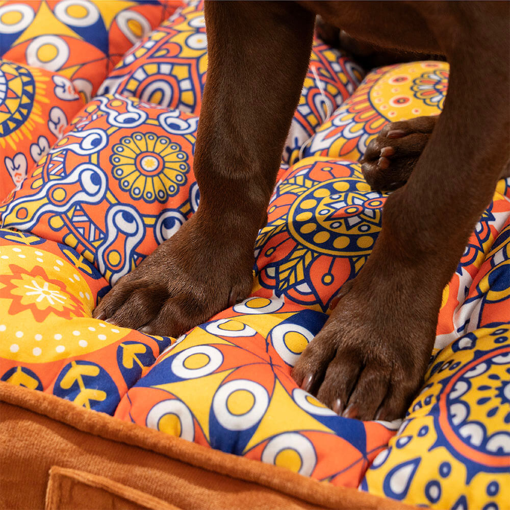 Comfy Moroccan Pet Bed - Casablanca Dream