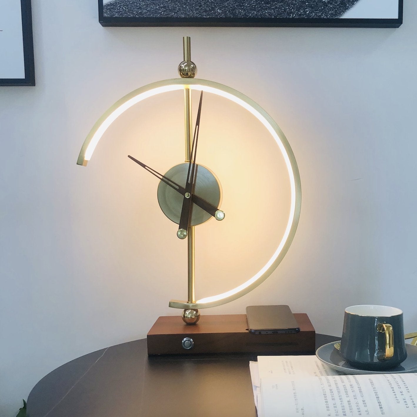 Premium LED Digital Lamp Alarm