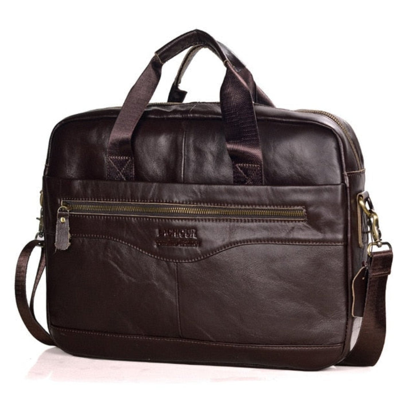 Premium Leather Laptop Backpack Victor