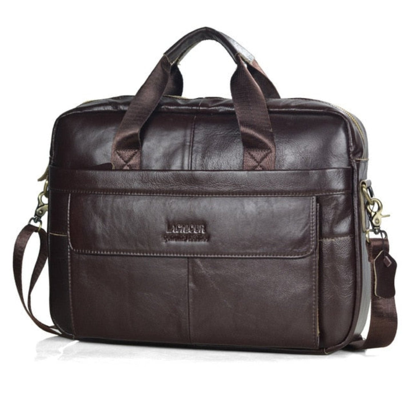 Premium Leather Laptop Backpack Victor