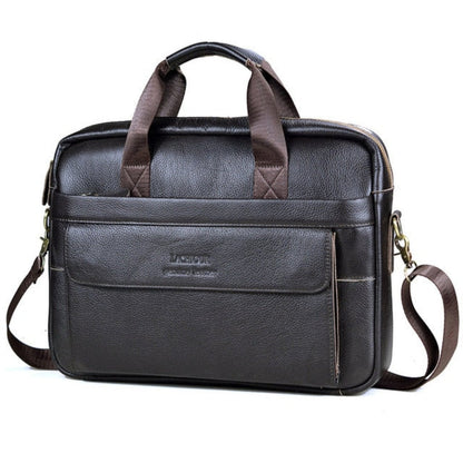 Premium Leather Laptop Backpack Victor
