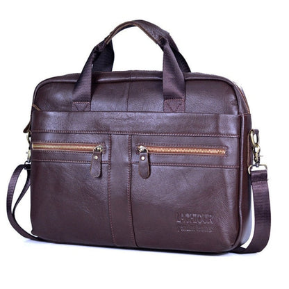 Premium Leather Laptop Backpack Victor