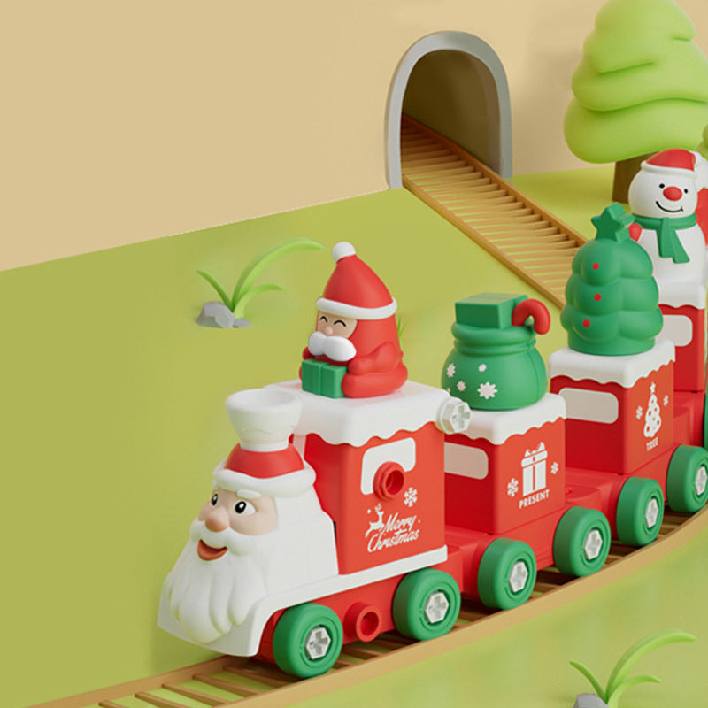 Fun Interactive Christmas Toy Train Set