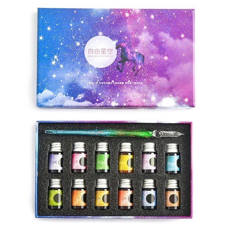 Luxury Crystal Ink Calligraphy Set - Befez
