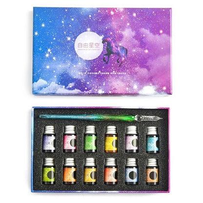 Luxury Crystal Ink Calligraphy Set - Befez