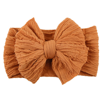 Cute Kids' Soft Hair Band with Ribbon