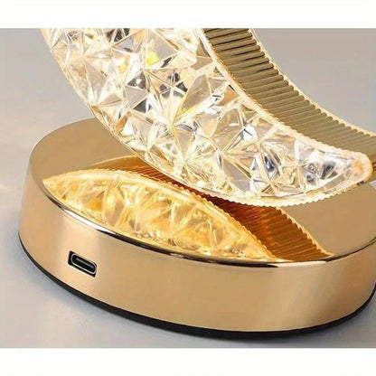 Beautiful Glass Dimmable Table Lamp
