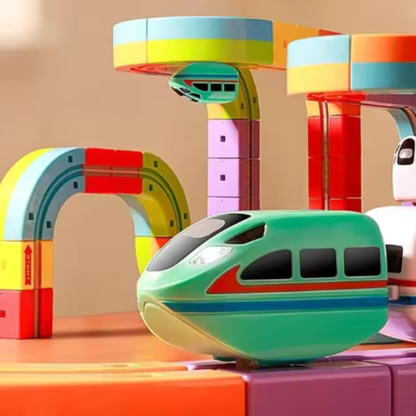 Fun Magnetic Train Track Toy