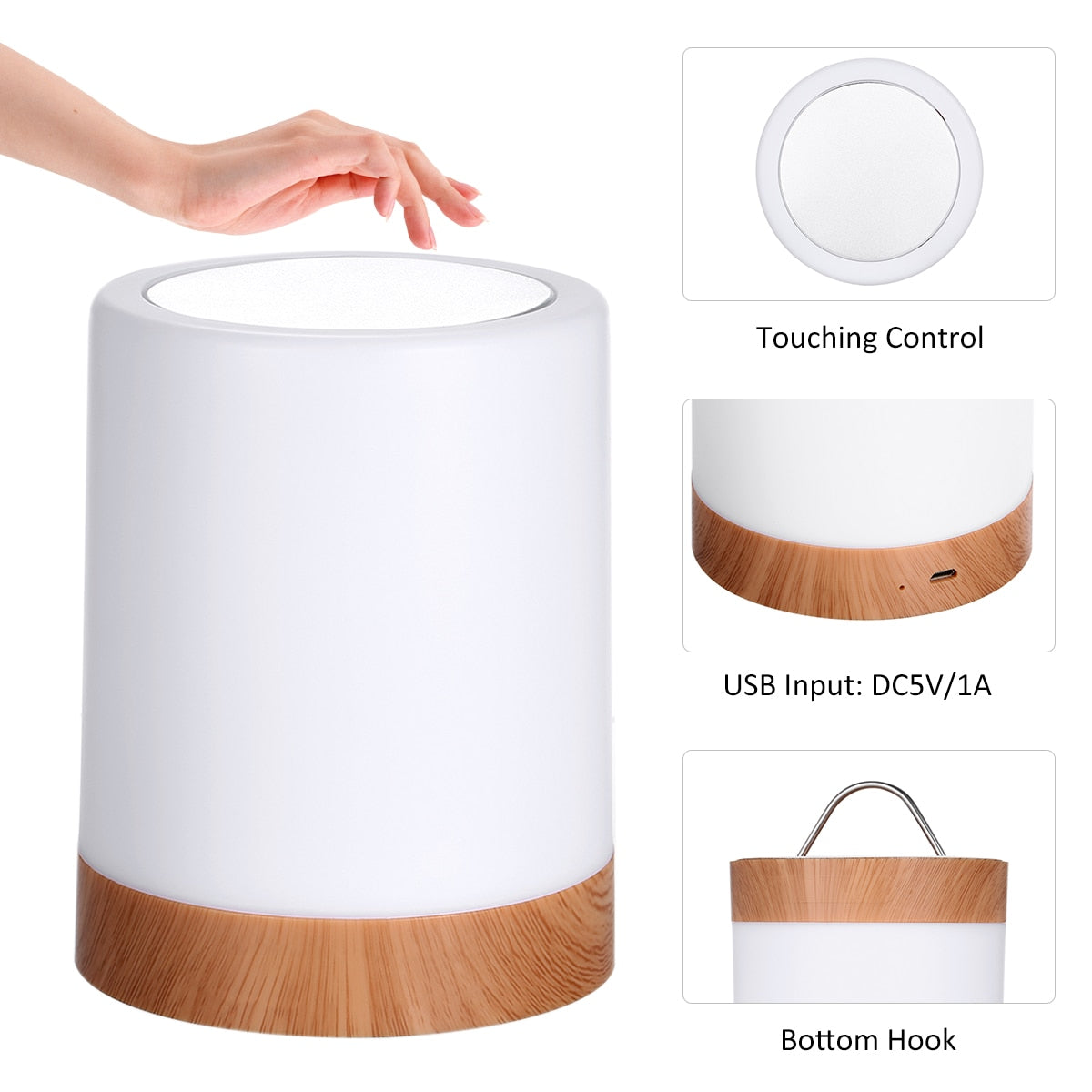 Warm Ambient LED Night Lamp