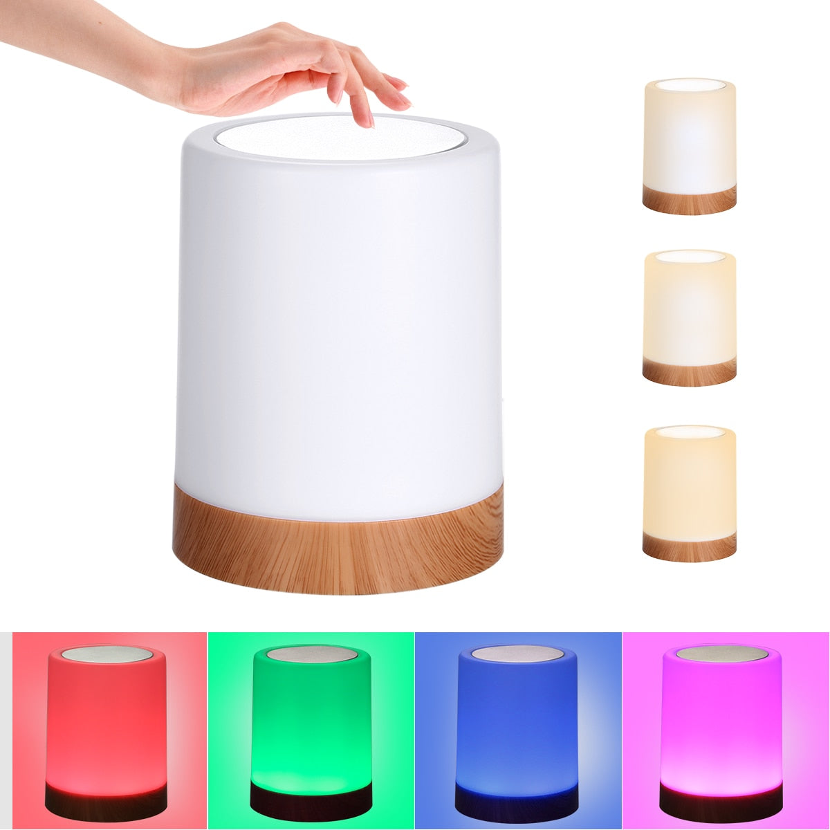 Warm Ambient LED Night Lamp
