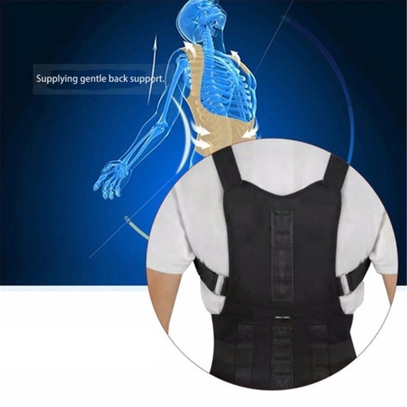 Adjustable Supportive Magnetic Back Strap