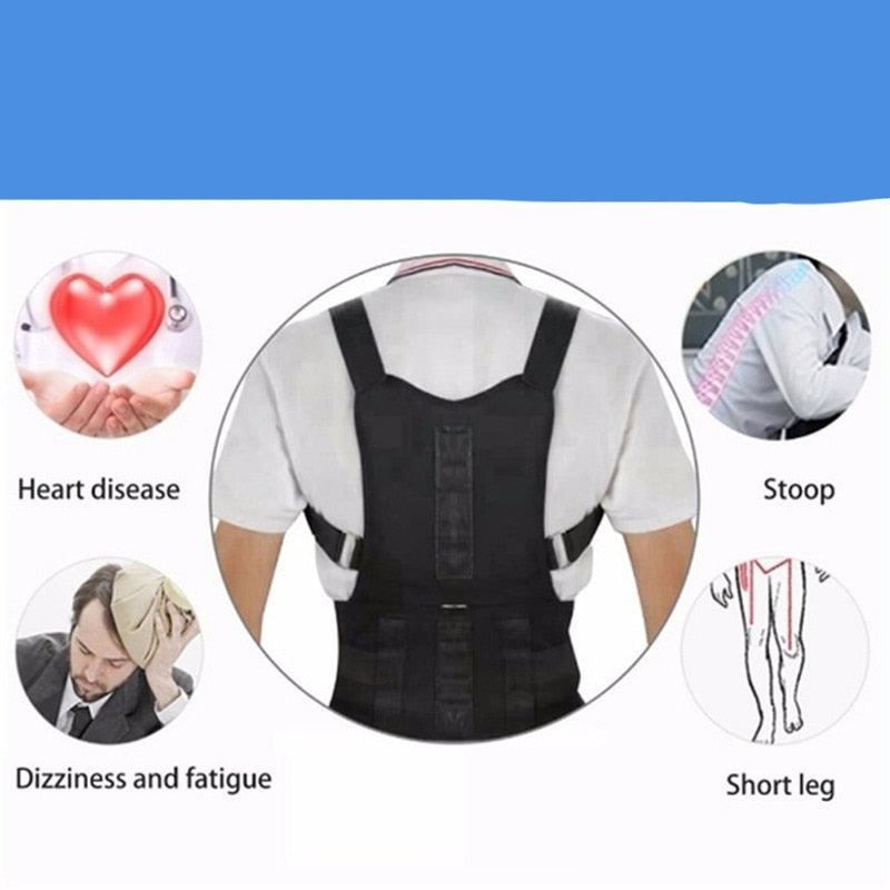 Adjustable Supportive Magnetic Back Strap