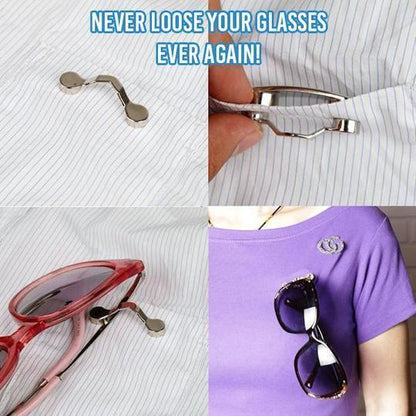 Strong Magnetic Eyeglass Holder Clip