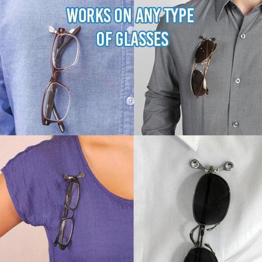 Strong Magnetic Eyeglass Holder Clip