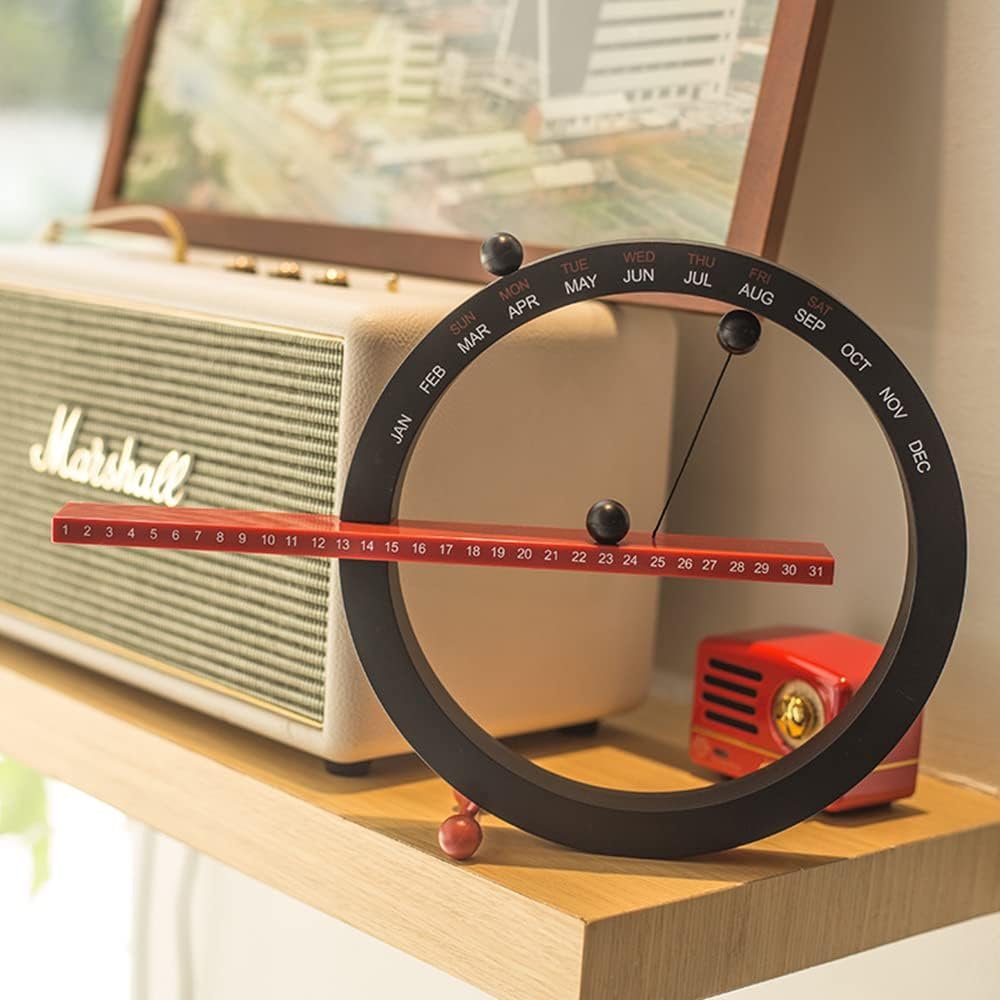 Silent Magnetic Perpetual Calendar Block