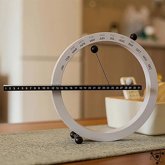 Silent Magnetic Perpetual Calendar Block