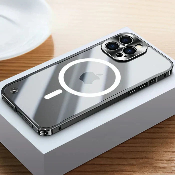 Strong MagSafe Case for iPhone 15 - Metal Cover