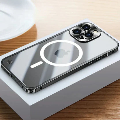 Strong MagSafe Case for iPhone 15 - Metal Cover