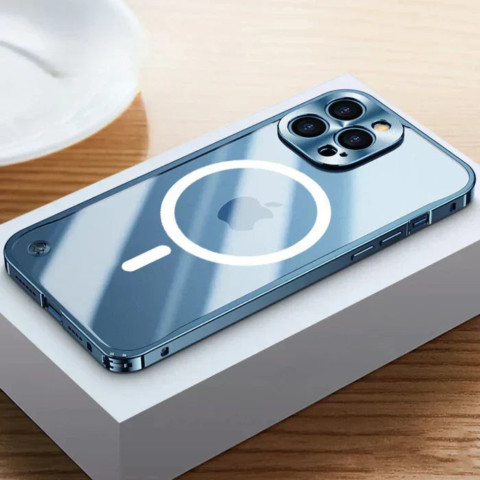 Strong MagSafe Case for iPhone 15 - Metal Cover