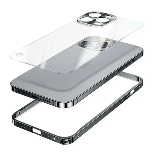 Strong MagSafe Case for iPhone 15 - Metal Cover - Befez