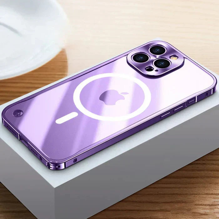 Strong MagSafe Case for iPhone 15 - Metal Cover