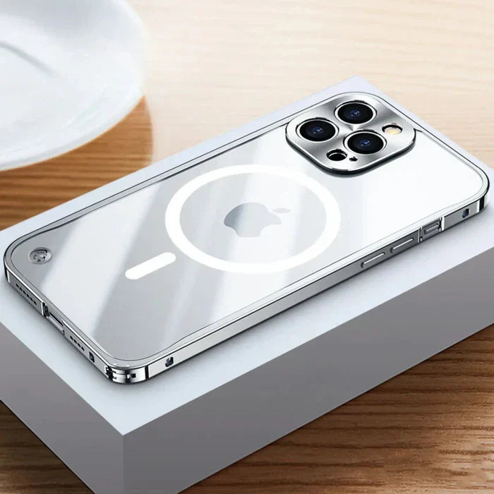 Strong MagSafe Case for iPhone 15 - Metal Cover