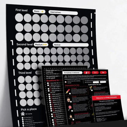 Fun Travel Scratch Off Map Poster