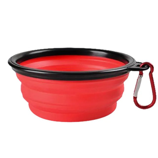 Portable Collapsible Pet Food Bowl