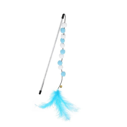 Colorful Cat Teaser Fun Toy