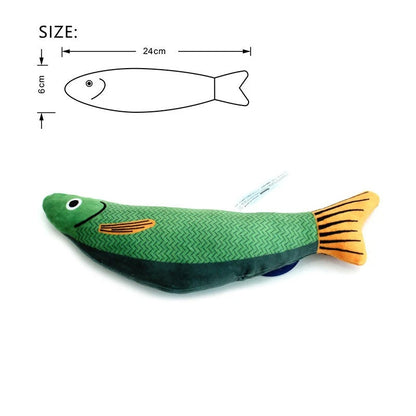 Fun Interactive Catnip Toy Fish