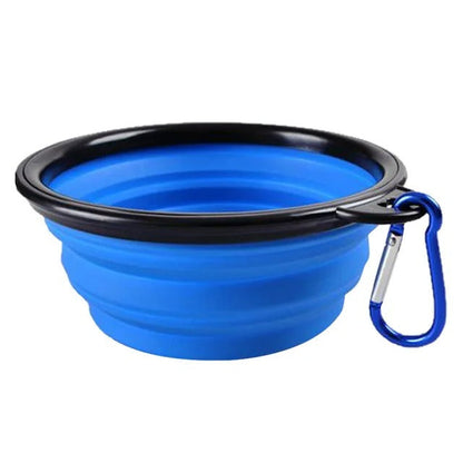 Portable Collapsible Pet Food Bowl