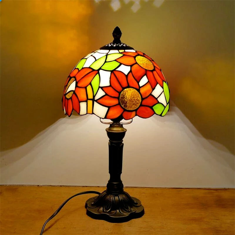 Classic Elegant Glass LED Desk Lamp