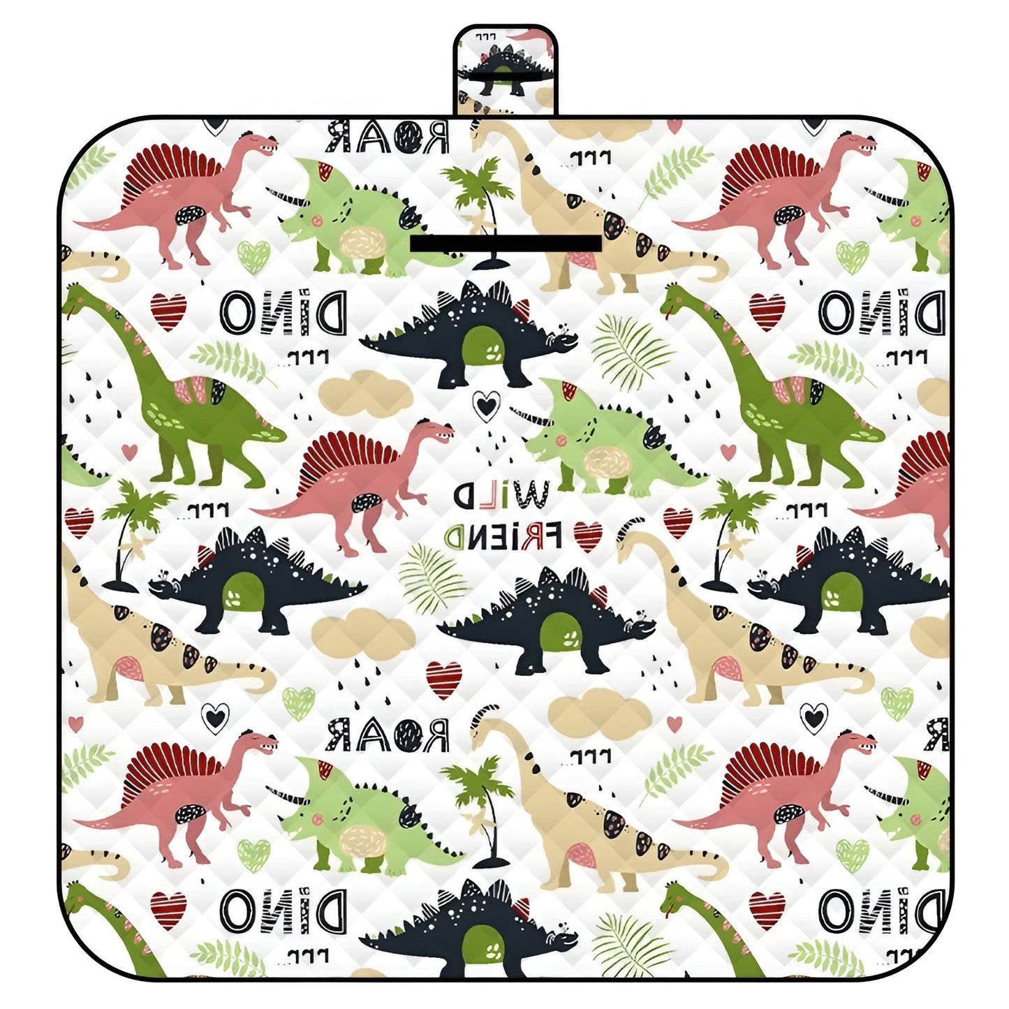 Portable Baby Play Mat with Padded Waterproof Layer