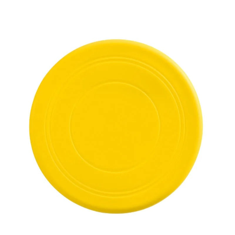 Vibrant Silicone Dog Frisbee Toy