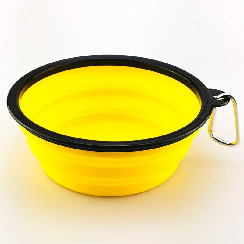 Portable Collapsible Pet Food Bowl
