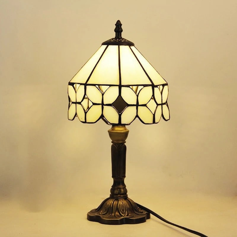 Classic Elegant Glass LED Desk Lamp