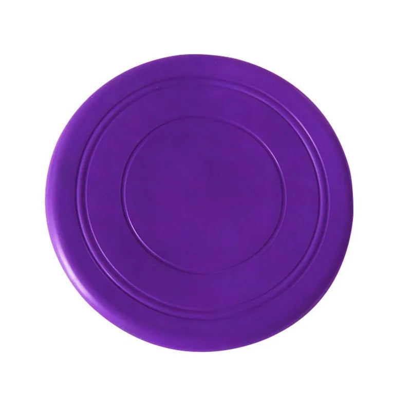 Vibrant Silicone Dog Frisbee Toy