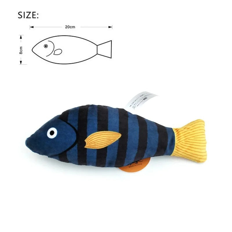 Fun Interactive Catnip Toy Fish
