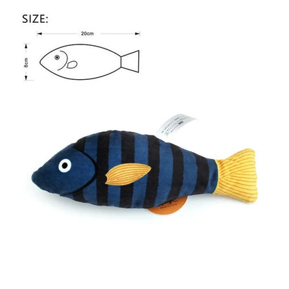 Fun Interactive Catnip Toy Fish